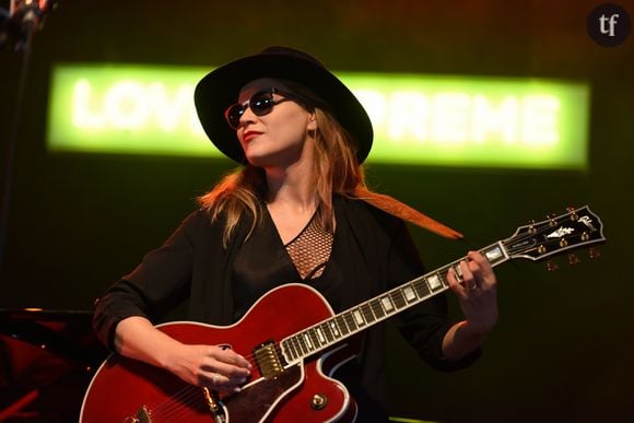 La chanteuse Melody Gardot au Love Supreme jazz festival en juillet 2016