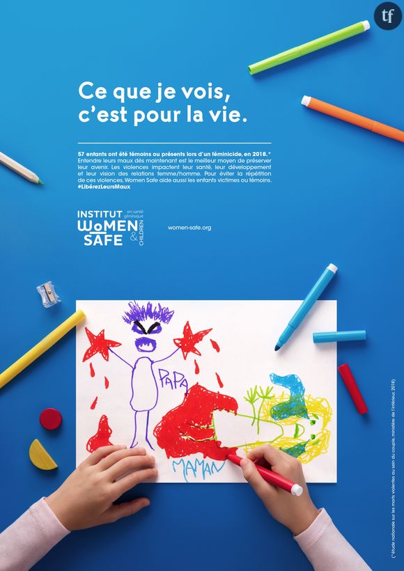 Campagne Women Safe pour protéger les enfants victimes ou témoins de violences conjugales