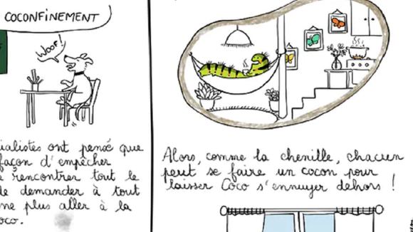 "Coconfinement", la BD mignonne pour expliquer le confinement aux enfants