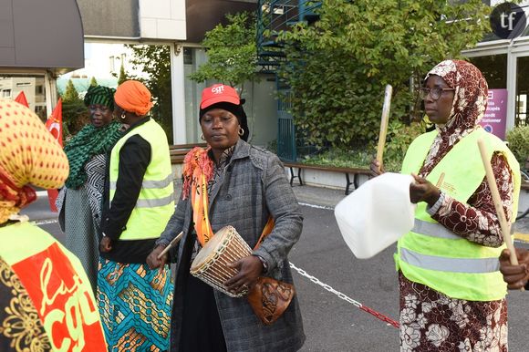 Les femmes de chambre de l'Ibis des Batignolles en grève en 2019