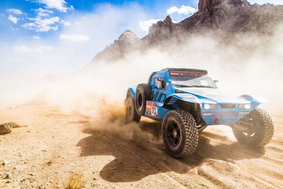 Photographie du Rallye Dakar le 6 janvier 2021.