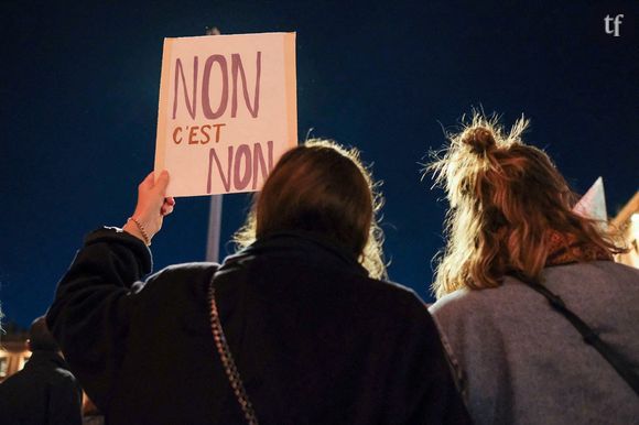 Des manifestantes se rassemblent à Toulouse, le 25 novembre 2020, lors d'une manifestation contre la violence patriarcale marquant la Journée internationale pour l'élimination de la violence à l'égard des femmes.