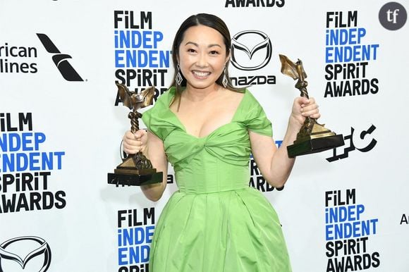 La cinéaste Lulu Wang lors de la soirée de la 35ème édition des Film Independant Spirit Awards à Los Angeles, le 8 février 2020.