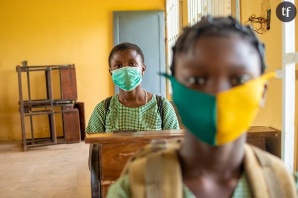 Enfant pendant la crise du Covid/photo d'illustration