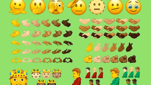 Grossesse non-binaire, visage qui fond, poignée "pluriethnique" : voici les nouveaux emojis