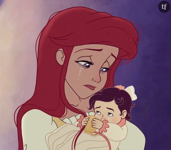 Cette artiste illustre les princesses Disney enceintes et sans filtre (et ça fait du bien)