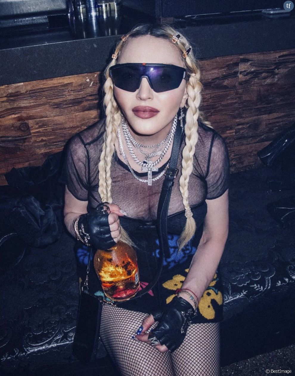  Madonna sur Instagram le 19 avril 2022 