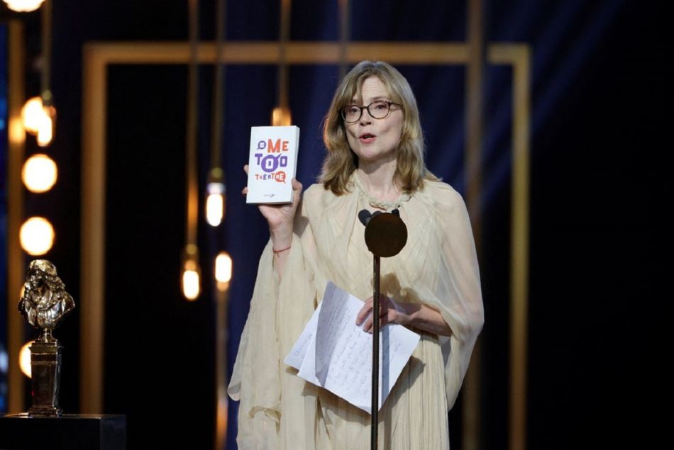 Isabelle Carré lors de la 33e Nuit des Molières, le 30 mai 2022, Paris.