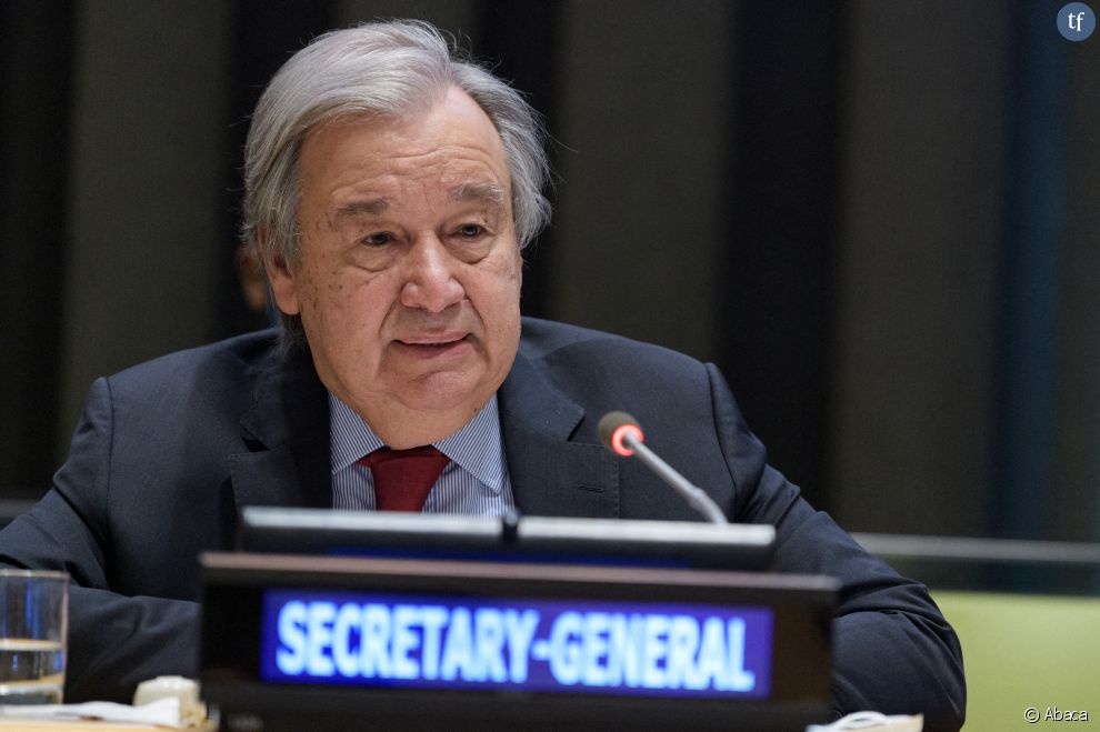 Antonio Guterres, secrétaire général de l&#039;ONU, juin 2022