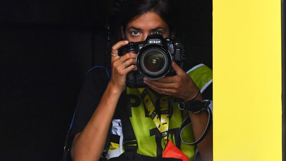 Pauline Ballet, la photographe officielle du Tour, raconte ses challenges