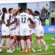  Les Bleues lors du match l'Euro Féminin 2022 France vs Islande au New York Stadium de Rotterdam, le 18 juillet 2022. 