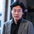 Le réalisateur sud-coréen Hwang Dong-hyuk à l'événement spécial FYSEE de Netflix  Squid Game  à Los Angeles le 12 juin 2022