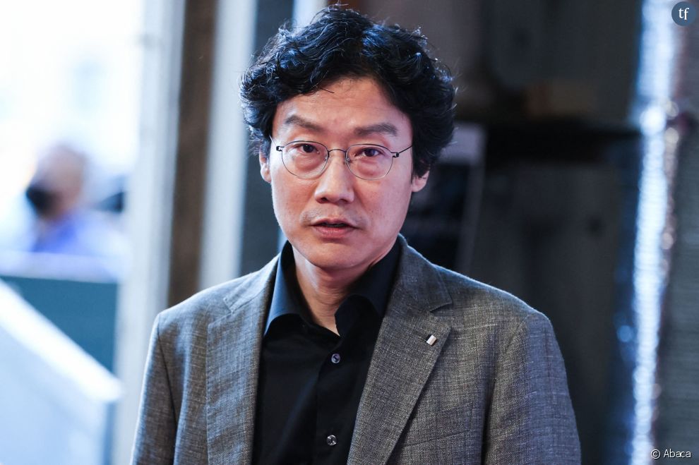 Le réalisateur sud-coréen Hwang Dong-hyuk à l&#039;événement spécial FYSEE de Netflix  Squid Game  à Los Angeles le 12 juin 2022