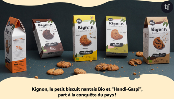 Les biscuits Kignon de Handi-Gaspi, solution au gaspillage alimentaire ?