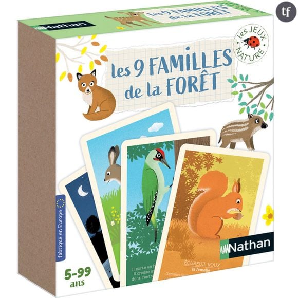 Le jeu des 7 familles "Forêt", un jeu de cartes pour s'évader.