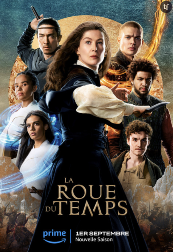 10) "La Roue du Temps", saison 2 : adaptée du roman de Robert Jordan, cette série fantasy revient pour un deuxième saison avec Rosamund Pike et Joshua Stradowski. À regarder pour les fans de fantastique ! (Diffusion des 3 premiers épisodes à partir de vendredi 1er septembre sur Prime Video)