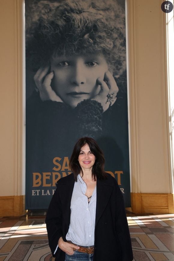 Semi-Exclusif - Helena Noguerra - Vernissage de l’Exposition « Sarah Bernhardt - Et la Femme créa la Star » au Petit Palais à Paris, France, le 12 Avril 2023. © Bertrand Rindoff / Bestimage  Celebs attend the opening of the exhibition « Sarah Bernhardt - Et la Femme créa la Star » at the Petit Palais in Paris, France on April 12, 2023.