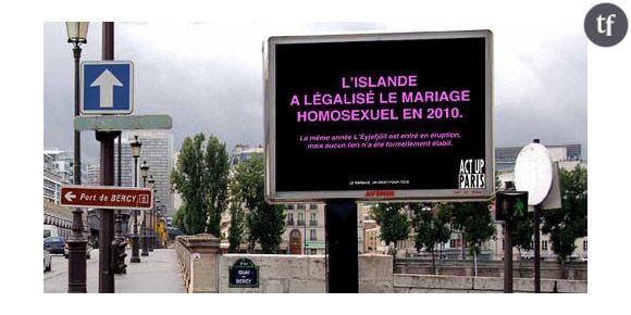 Mariage homosexuel : choisissez votre affichage pour la légalisation