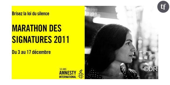 Brisez la loi du silence : Amnesty lance le Marathon des signatures avec Yael Naïm