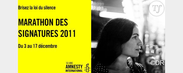 Brisez la loi du silence : Amnesty lance le Marathon des signatures avec Yael Naïm