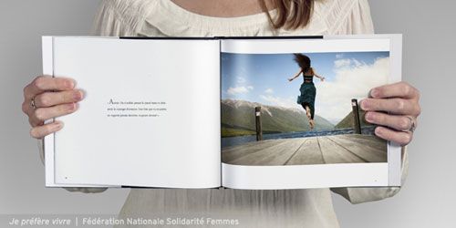 Un livre de photos pour lutter contre les violences faites aux femmes 