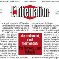 Libération et François Hollande : l'UMP soulève la polémique