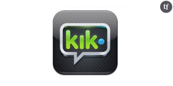 Comment marche l'application Kik messenger ?