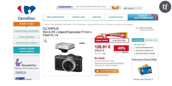 Olympus EP-2 : le bad buzz signé Carrefour