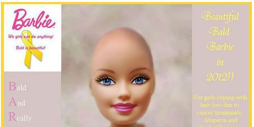 Mattel : bientôt une Barbie chauve ?