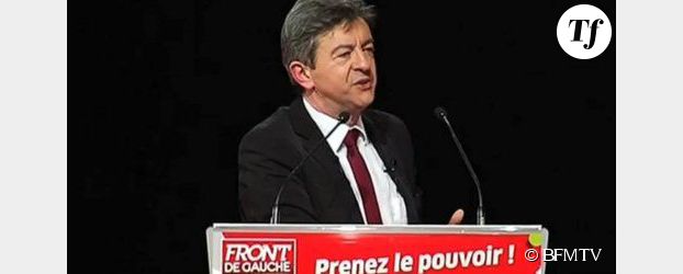 Présidentielle 2012 : Mélenchon traite Le Pen de « semi-démente »