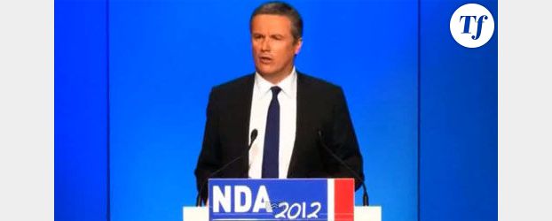 Nicolas Dupont-Aignan, candidat de Debout la République