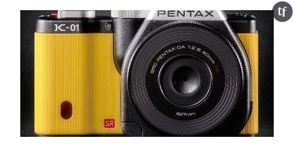 Pentax K-01 : reflex et compact, un hybride design