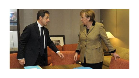 Rencontre Merkel-Sarkozy à l'Elysée et à la télé