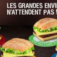 McDonald’s : un hamburger au fromage de chèvre