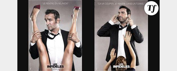 « Arrête de pleurer Pénélope » parodie les affiches des « Infidèles »