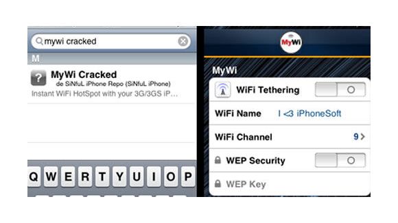 Comment surfer sur son Ipad en 3G via son Iphone avec Mywii ?