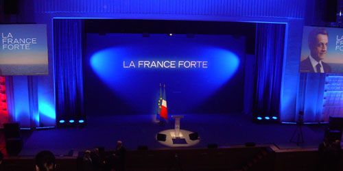 Premier tour au QG de l'UMP : « dès demain on reprend la route »