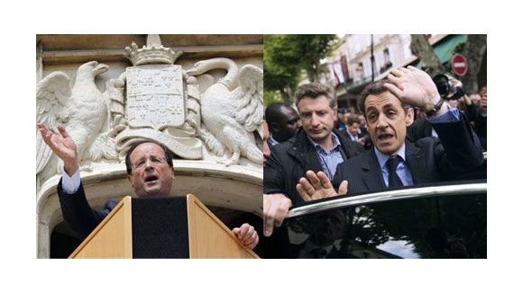 Hollande à Nevers/Sarkozy au Trocadéro : duel à distance autour du 1er Mai