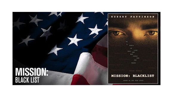 Twilight 5 : une affiche pour Mission Blacklist avec Robert Pattinson