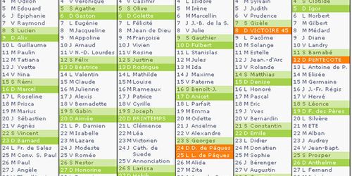 Calendrier : les jours fériés, week-ends de 3 jours et ponts en 2011