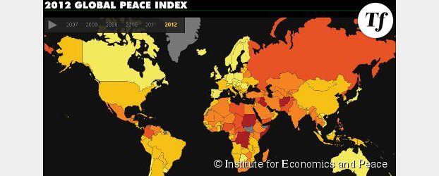Paix dans le monde : une amélioration en 2011 pour beaucoup de pays