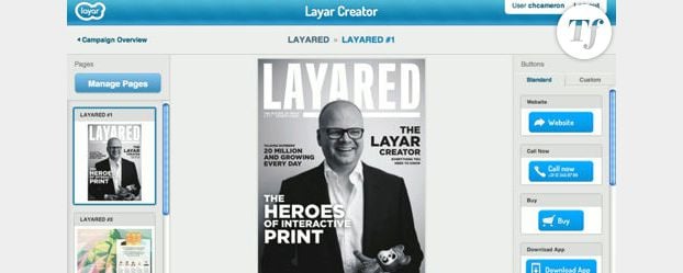 Layar : la réalité augmentée réconcilie print et web