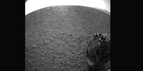 Curiosity : des premières images de Mars impressionnantes