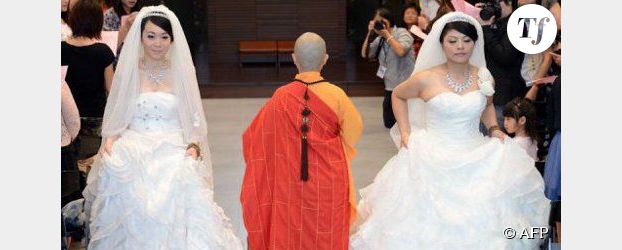 Un mariage homosexuel célébré à Taïwan (vidéo)