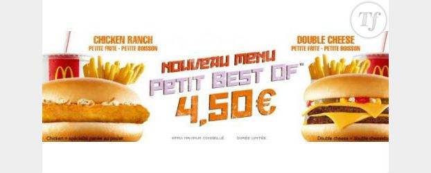 McDonald’s : découvrez le menu « petit best of »