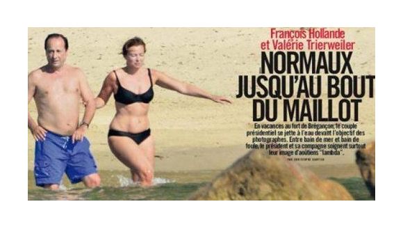 Valérie Trierweiler et François Hollande en maillot de bain : VSD condamné