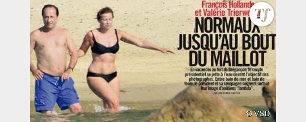 Valérie Trierweiler et François Hollande en maillot de bain : VSD condamné