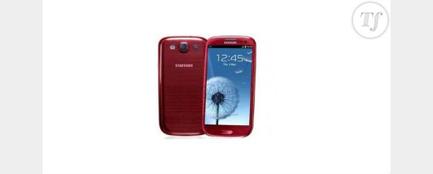 Samsung Galaxy S3 : en version rouge 