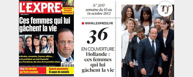 Couv sexiste de L'Express sur Hollande et les femmes : les meilleures parodies