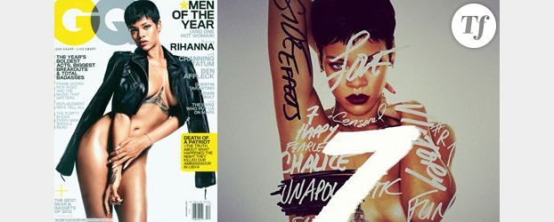 Rihanna femme - nue - de l'année  en couverture du QG américain - Photo